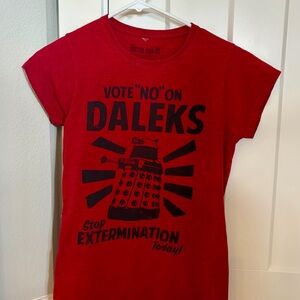 Red Doctor Who T-Shirt